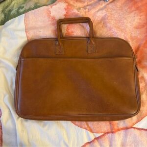Classic Brown Leather Men's Bag
